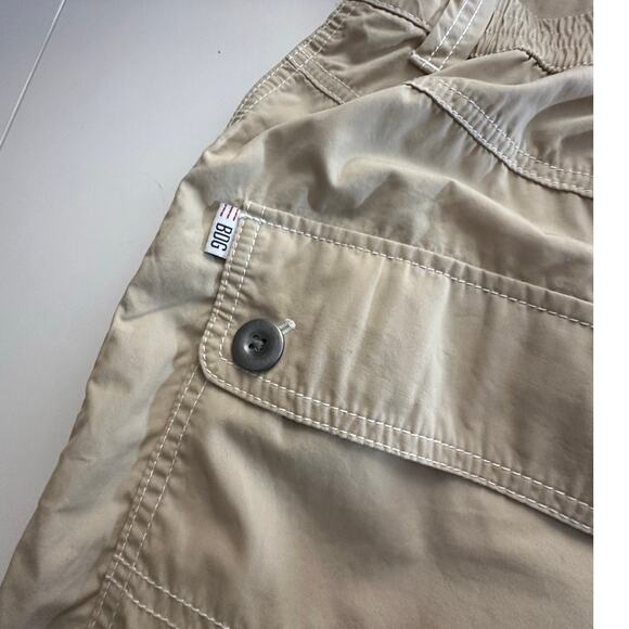 BDG Rih Baggy Cargo Pant NWT Sz 4 Barrel Leg Cotton Elastic Waist 90s Y2K - Picture 7 of 13